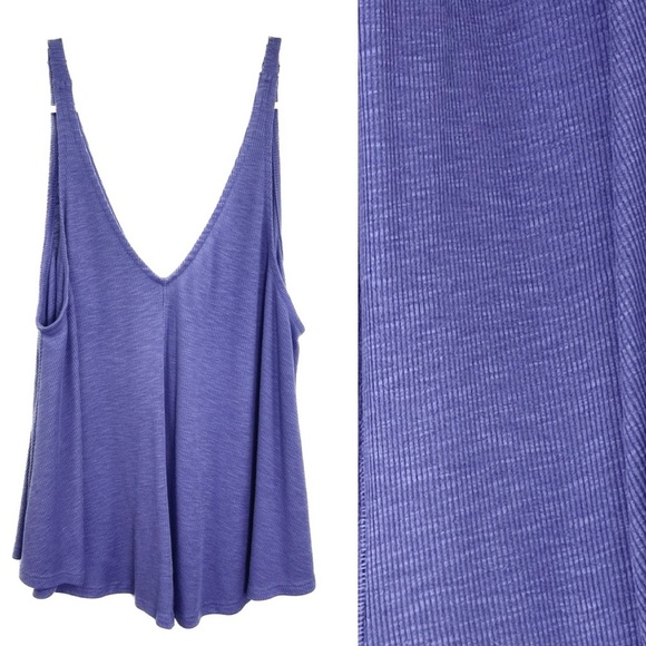Free People Periwinkle Free Flowing Tank - Picture 1 of 4